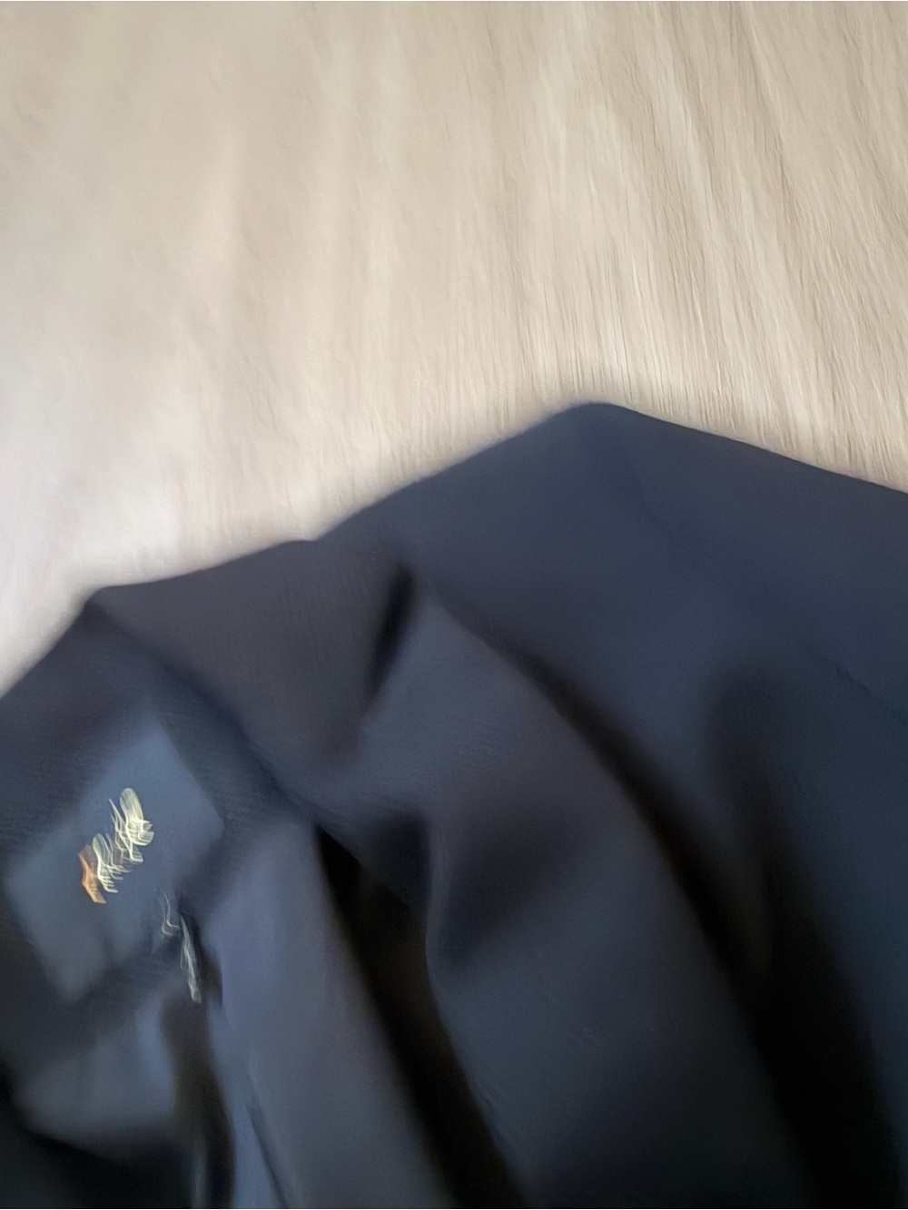 Maje Black Cropped Suit Single-Button Blazer size 36 - Picture 2 of 4